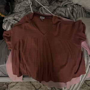 Knox Rose Dusty Rose Blouse